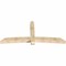 Ekena Millwork Bellingham Rough Sawn Timber Gable Bracket, Douglas Fir, 96"W x 44"H x 6"D x 6"F, 11/12 Pitch GBW096X44X0606BEL00RDF - alternate 3